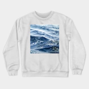 Obsession - ocean painting Crewneck Sweatshirt